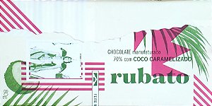 Rubato Chocolate 70% com Coco Caramelizado 80g