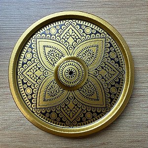Incensário Mandala Quatro Folhas