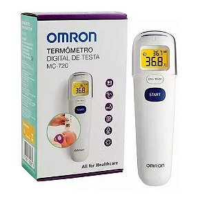 Termômetro digital de testa Modelo MC-720 - Omron