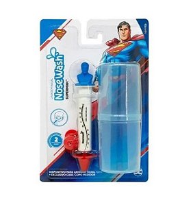 Seringa para lavagem nasal com copo medidor Superman Nosewash - AGPMED