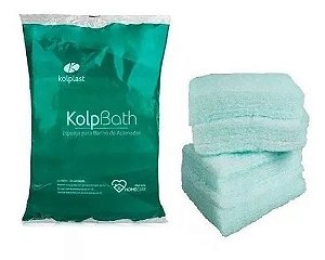 Esponja para banho de acamados no leito Kolpbath (pacote com 24 unidades) - Kolplast