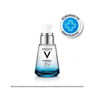 Hidratante Facial Sérum Fortalecedor Diário Com Ácido Hialurônico Vichy Mineral 89 (30 mL) - Vichy