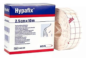 Curativo Hipoalérgico Hypafix 2,5cm x 10cm Leukoplast - BSN Medical