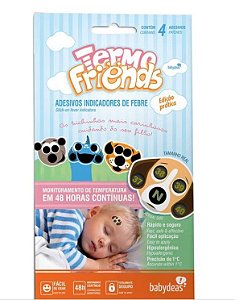 Adesivos Indicadores de Febre Termo Friends (4 Unidades) - Babydeas