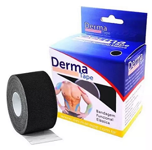 Bandagem Funcional Elástica Adesiva Kinésio 5 m X 5 cm Dermatape - Bioland