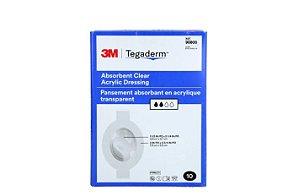 Curativo de acrílico Tegaderm Absorvente 90800 (caixa com 10 unidades) - 3M