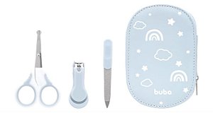 Kit Manicure Infantil Cuidados e Higiene do Bebê com estojo - Buba
