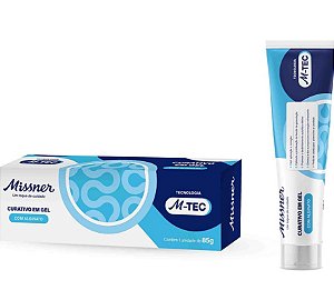 Curativo em gel com Alginato (Hidrogel) M-TEC 85g - Missner