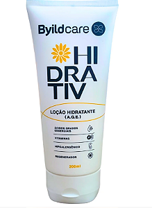 Hidrativ Loção Corporal Regeneradora com A.G.E 200mL para assaduras em acamados - Byildcare