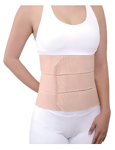 Cinta Abdominal Faixa Elástica 3 gomos / painéis  - Takecare