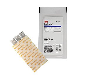 Curativo Ponto Falso Steri-strip Sutura R1547 6 tiras 12x100mm - 3M