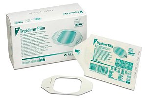 Curativo Transparente Tegaderm Standard 6cm X7cm (caixa com 100 unidades) 1624W - 3M