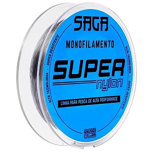 Linha Monofilamento Saga Super Nylon 0,33mm 300m