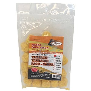 Massa Pronta Biguá para Tambacus e Carpas - Escolha o Sabor