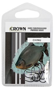 Anzol Crown Chinu Black - Escolha o Tamanho