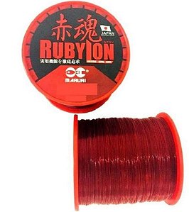 Linha monofilamento Maruri Rubylon - Escolha Bitola