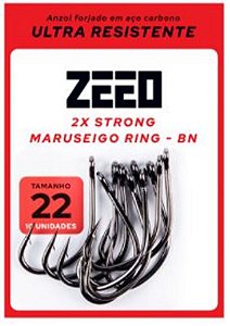 Anzol Zeeo Maruseigo Strong 2x - Escolha o Tamanho