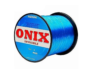 Linha Japonesa Fastline Onix Invisible Azul 500m - Escolha Bitola
