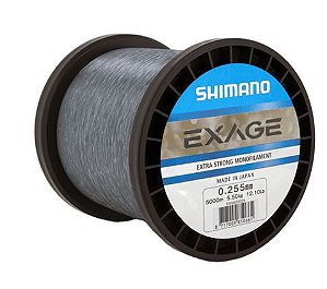 LINHA MONOFILAMENTO SHIMANO EXAGE 5000M - 0,25mm