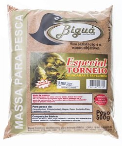 MASSA BIGUA ESPECIAL TORNEIO HUNGARAS E ESPELHOS 500G