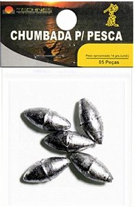 CHUMBADA P/PESCA OLIVA - 4g/7g/10g