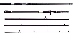 Vara de Carretilha Crank 30-60lb 2,10m Inteiriça LANÇAMENTO 2023