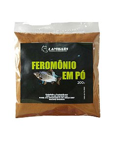Feromônio em Pó Isca Lambari 200g