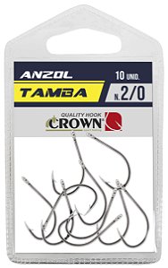 Anzol Crown Tamba Black - Escolha o Tamanho