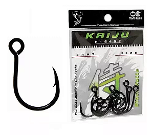 ANZOL KAIJU PRETO MARURI - ESCOLHA O TAMANHO