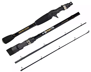 Vara P/ Carretilha Albatroz Sparta 1,83m 6-12lb C601 Inteiriça