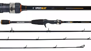 Vara Carretilha Speedway 6-10 Lbs 1,98m Albatroz - Inteiriça