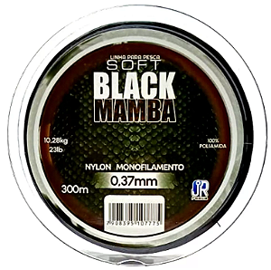 Linha Monofilamento black mamba jr pesca - escolha a bitola