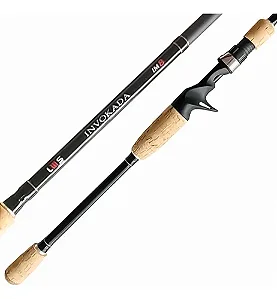 vara de carretilha invokada - escolha o tamanho e lbs