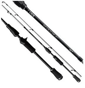 vara e carretilha spirior xt 3 partes lumis - escolha a lbs e tamanho