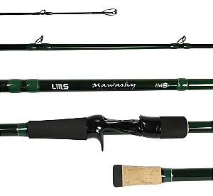 Vara Carretilha Lumis Mawashy Im8 20-50lb - escolha o tamanho