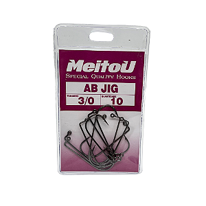 anzol meitou ab jig - escolha o tamanho