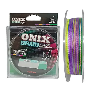 Linha Fastline Onix Braid Color X4 150m - escolha a bitola