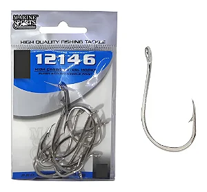 anzol octopus 12146 nickel marine sports - escolha o tamanho