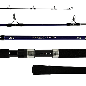 vara de molinete tuna carbon 2.30m 46-68 lbs lumis