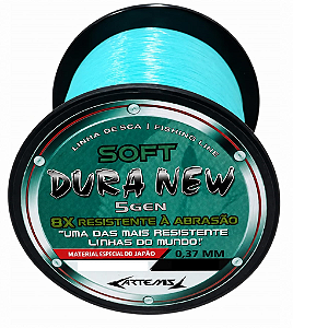 Linha Monofilamento Dura New Soft 500m - Escolha Cor e Bitola