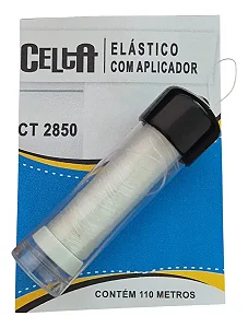 ELASTICO TRANSPARENTE COM APLICADOR CELTA