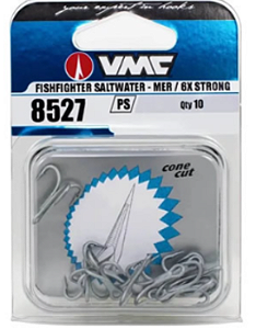 Garateias VMC 6X FISHFIGHTER PS com 10 unidades - Escolha o tamanho