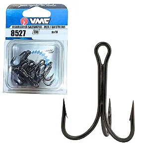 Garateias VMC 6X FISHFIGHTER BN com 10 unidades - Escolha o tamanho