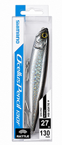 Isca Artificial Shimano Ocellus Pencil 130F Rattle - Escolha A Cor