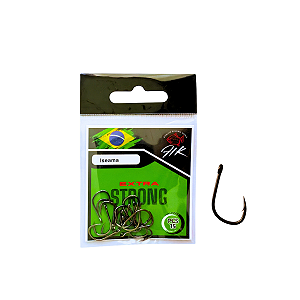 Anzol Iseama Preto Hk - Escolha O Tamanho