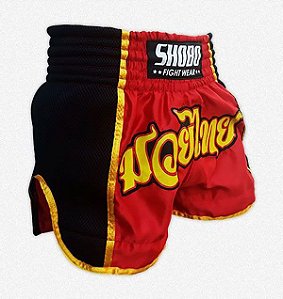 Short Muay Thai SH029 - Vermelho