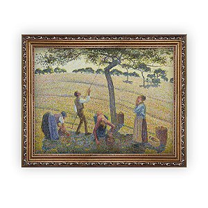 Quadro ''Colheita da maçã'' - Pissarro