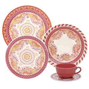 Aparelho de Jantar/Chá 30 Peças - Unni Etna