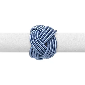 Argola de Guardanapo - 4 Pçs -  Traccia Bluestone
