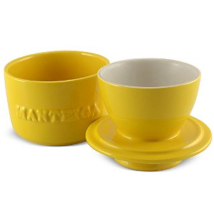 Manteigueira Francesa - 250g - Amarela